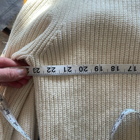 The Kooples Ecru Sweater in Cotton with Patch - Picture 11 of 13